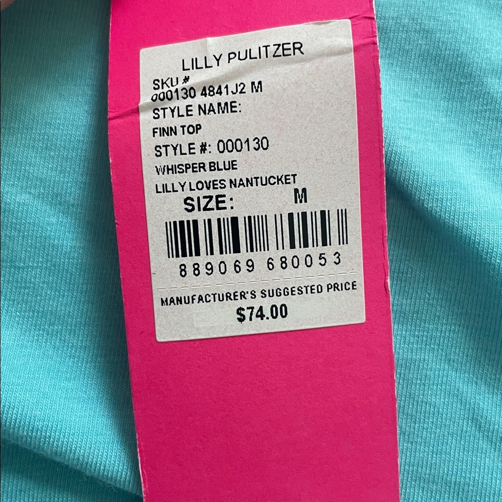 Lilly Pulitzer Finn top - Picture 2 of 2